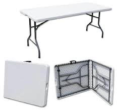 6Ft. Long Rectangle Folding Table (Rental)