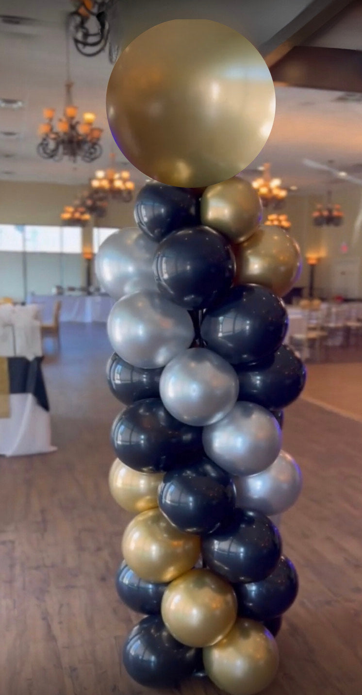 2 Balloon Columns