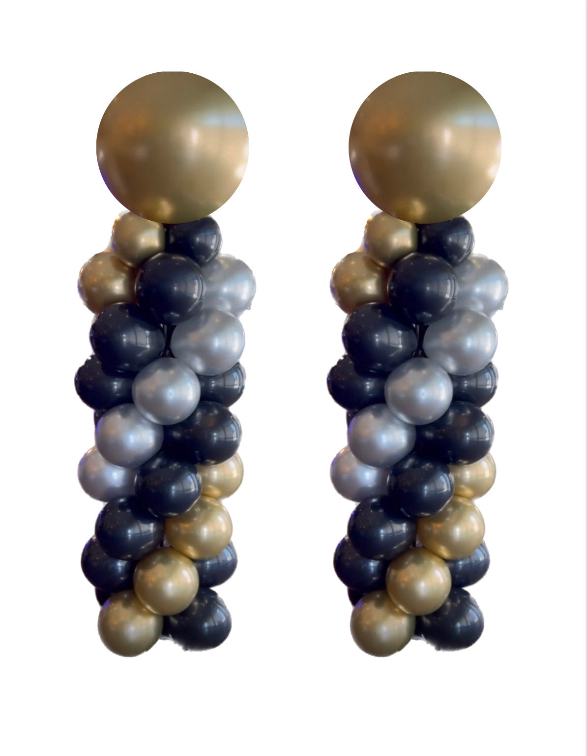 2 Balloon Columns