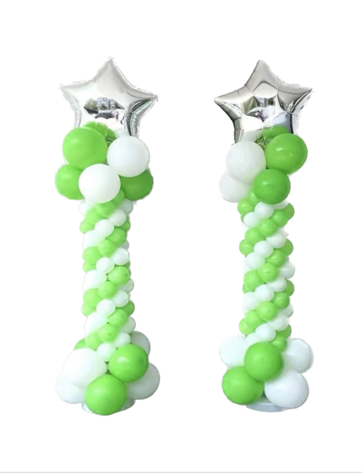 2 Balloon Columns